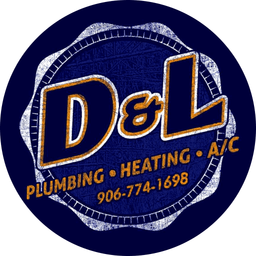 D and L Plumbing, Heating and A/C business logo