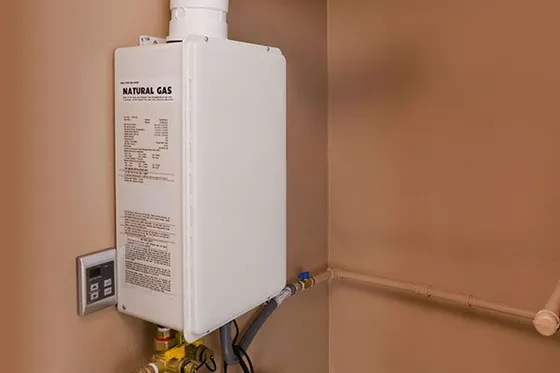 D&L Plumbing can install your on-demand water heater D&L Plumbing can install your on-demand water heater